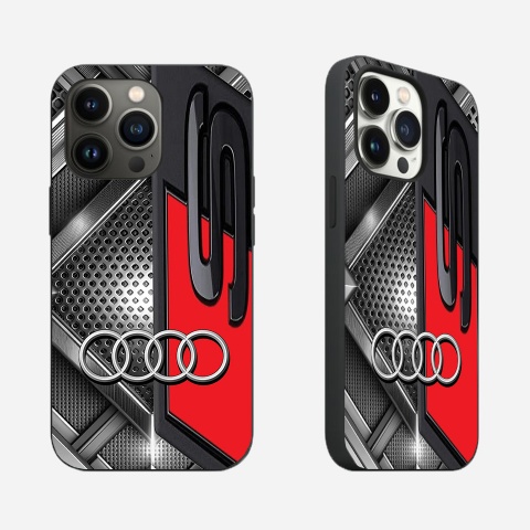 Audi case iPhone with 3D design with S line brand