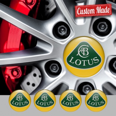 Lotus Wheel Badges for Wheel Center Caps Classic Logo Edition