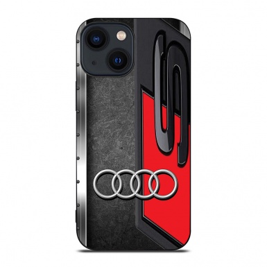 Audi S line slim silicone case for iPhone