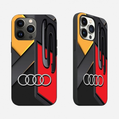 Audi Stylish iPhone case with emblem S line 