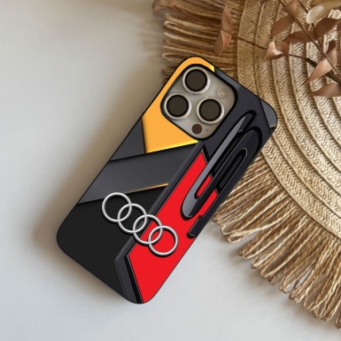 Audi Stylish iPhone case with emblem S line 