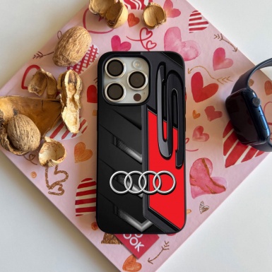 Audi Practical iPhone case with 3D design and logo