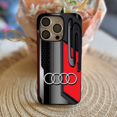 Audi broken design for iPhone case brand S line