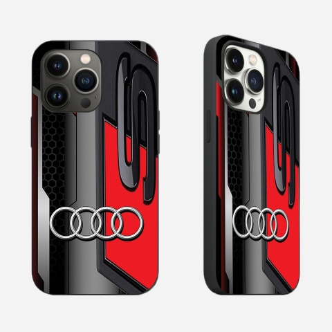 Audi broken design for iPhone case brand S line