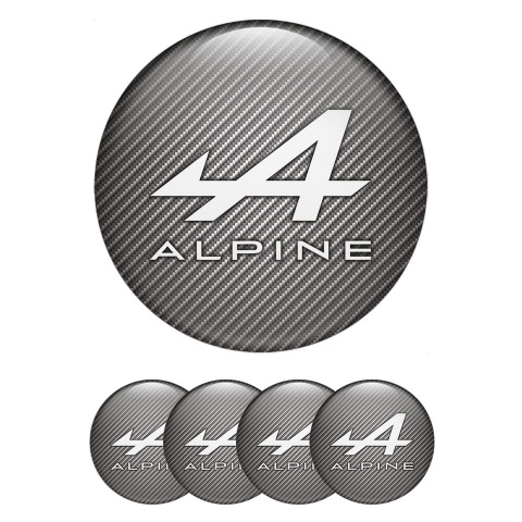 BMW Alpina Silicone Emblem Stickers for Center Caps