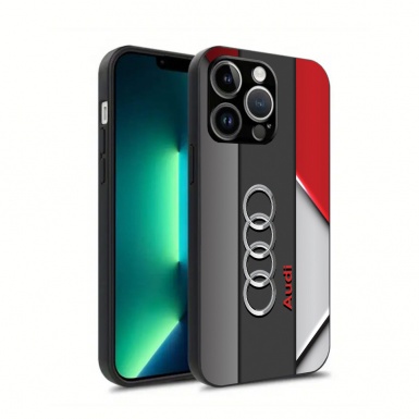 Audi reliable iPhone case with broken design 029