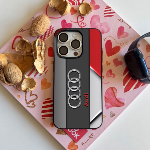 Audi reliable iPhone case with broken design 029