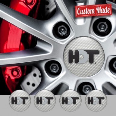 HDT Badge Emblem for Wheel Center Carbon Logo Edition