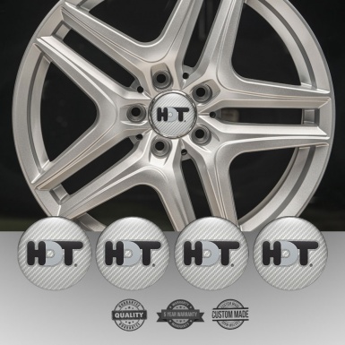 HDT Badge Emblem for Wheel Center Carbon Logo Edition