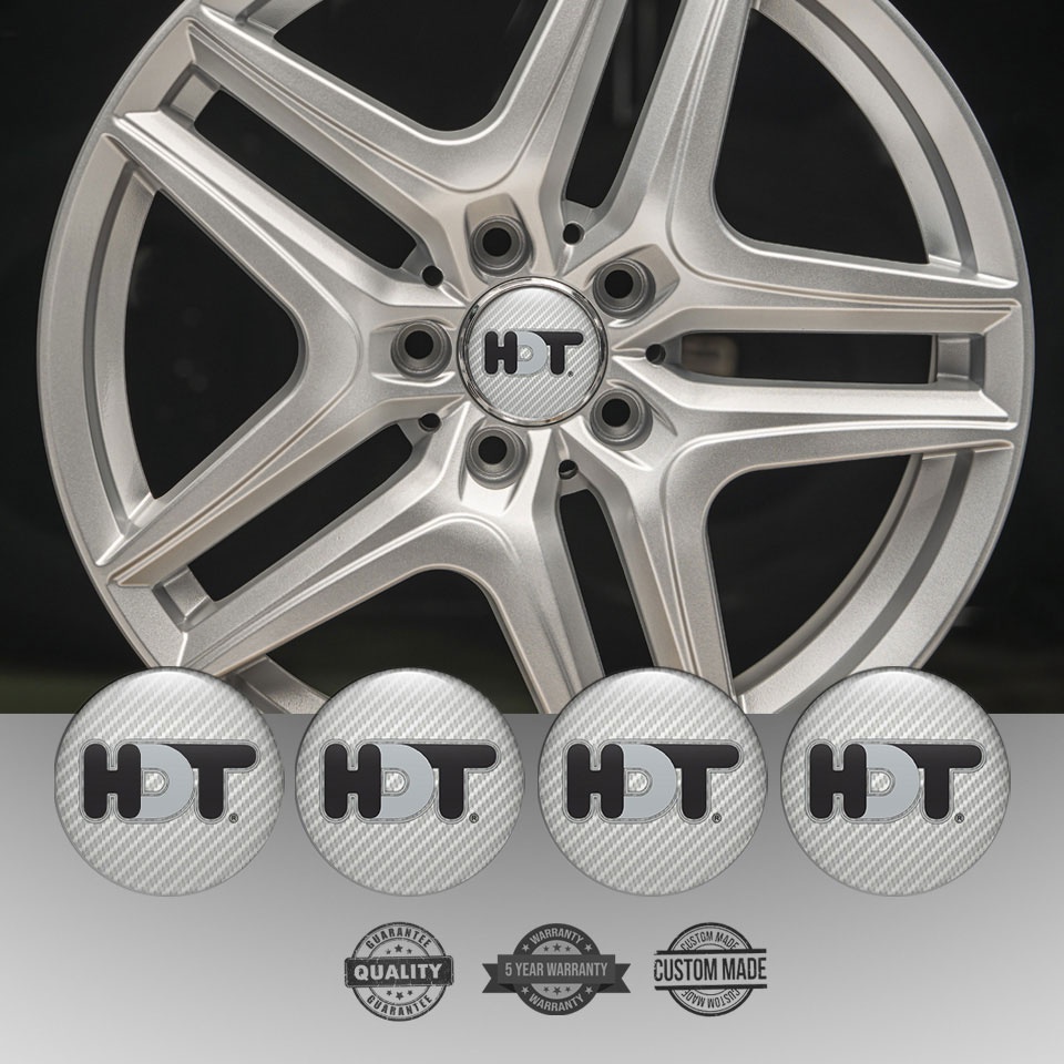 HDT Badge Emblem for Wheel Center Carbon Logo Edition | Wheel Emblems ...