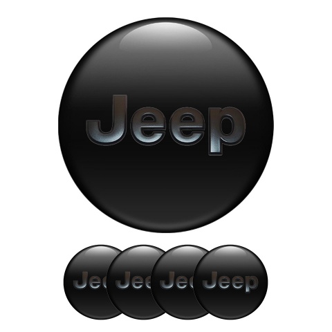 3D Blue Silicone Hub Cap Sticker For Alloy Rims - 60mm Diameter, UV & Waterproof