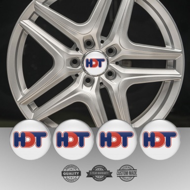 HDT Silicone Sticker Wheel Cap Color Logo Design