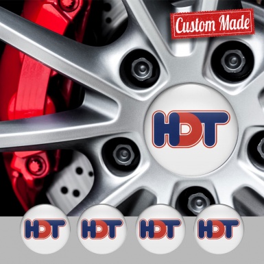 HDT Silicone Sticker Wheel Cap Color Logo Design