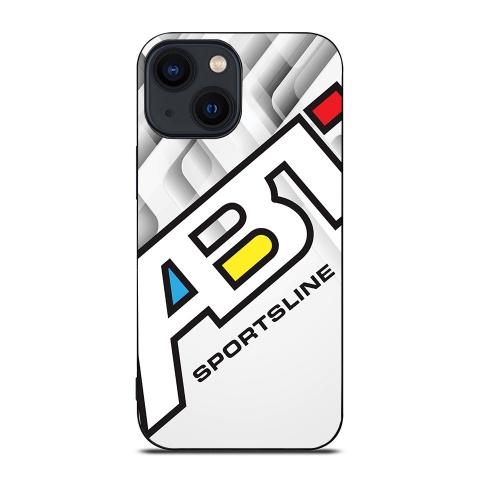 ABT Sportsline phone case white and gray with logo 041