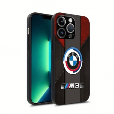 BMW m3 phone case design black with red with new logo 013