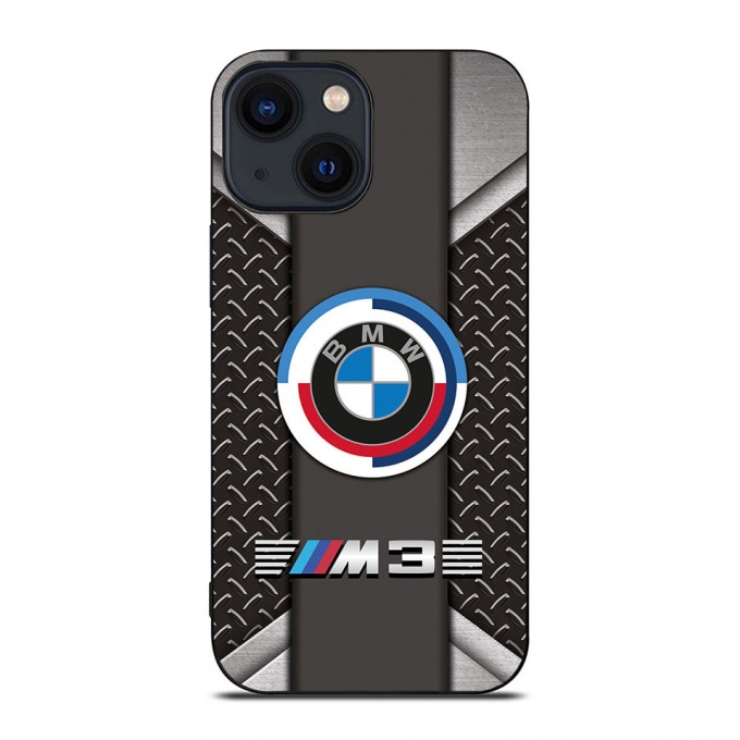 BMW m3 style iPhone case imitation metal with new logo 014