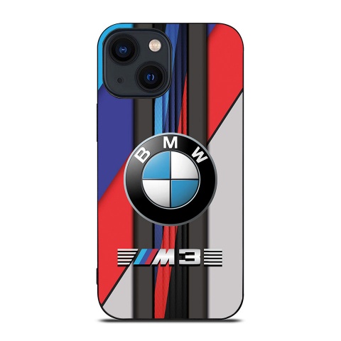 BMW m3 colorful slim case for iPhone with logo 015