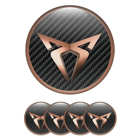 Seat Cupra Logo Wheel Center Cap Emblems Special Edition