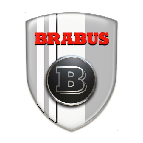 Brabus Silicone Shield Edition Grey White Design 