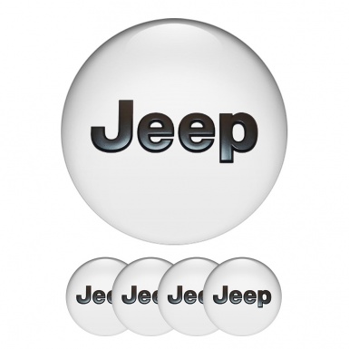 Jeep Wheel Center Caps Emblem 3D Effect