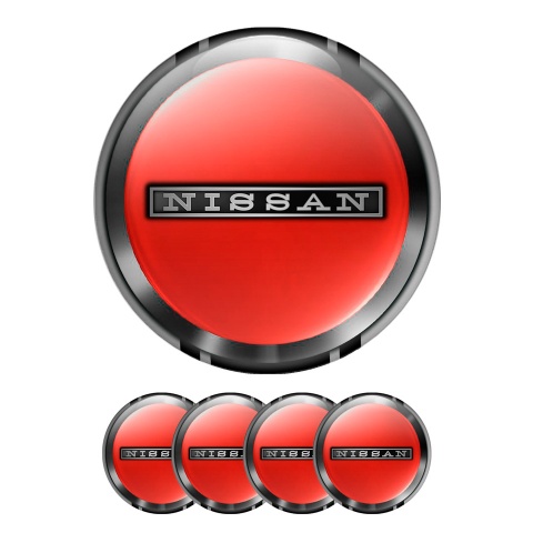 Nissan Wheel Emblems Center Cap Grey