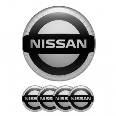 Nissan Wheel Stickers Center Cap Modern Style