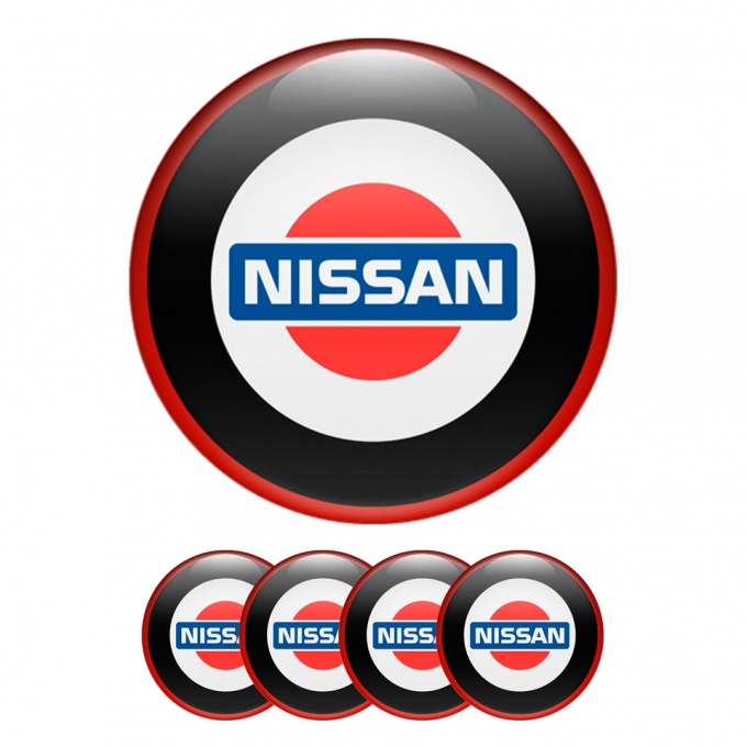 Nissan Wheel Silicone Emblems Center Cap Old Style