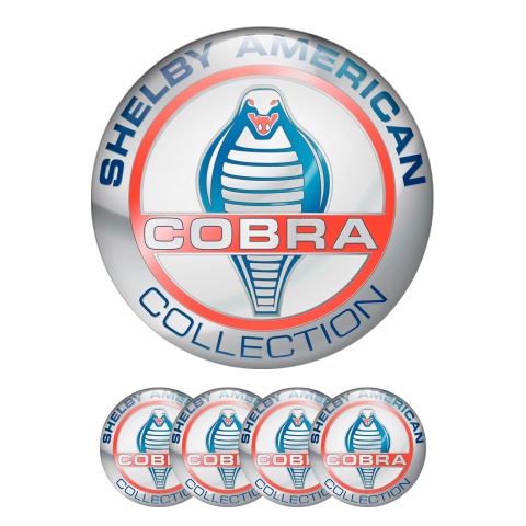 Ford Shelby Cobra Wheel Stickers Center Cap