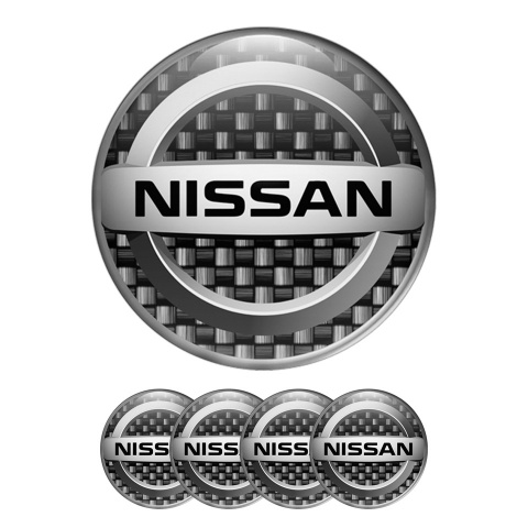 Nissan Wheel Emblems Center Cap Carbon Edition