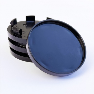 Wheel Center Caps Black Outer Diameter 55 mm / Inner Diameter 50 mm