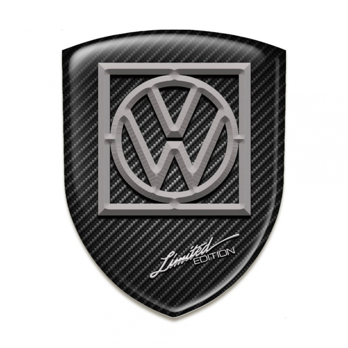 VW Car Accessories Badge Black Carbon Design Limited Edition style 