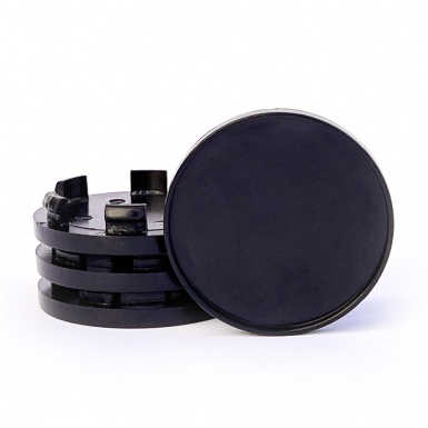 Wheel Center Caps Black Outer Diameter 68 mm / Inner Diameter 63 mm