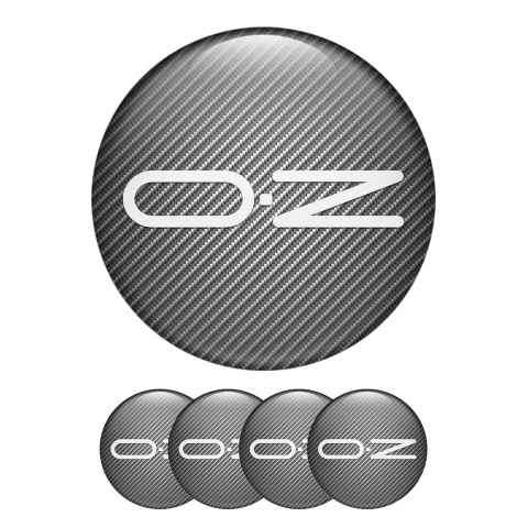 OZ Wheel Emblems for Center Cap Carbon Edition