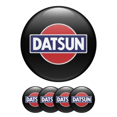 Datsun Wheel Emblems Center Cap Classic Black