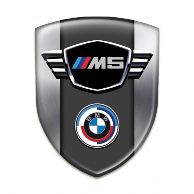 BMW M5 Tuning Emblem Metallic effect Style 