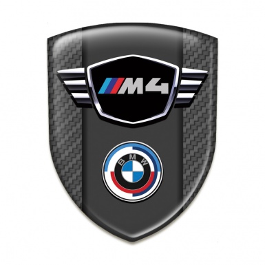 BMW M4 Domed Emblem Premium Quality Carbon Variant 