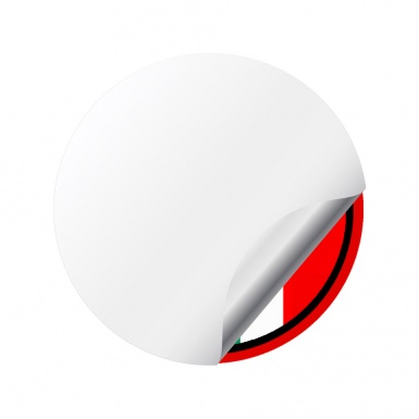 Ferrari Wheel Emblems Center Caps SF Ring Logo