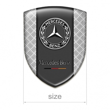 Mercedes Benz Domed Emblem Mesh Effect Variant 