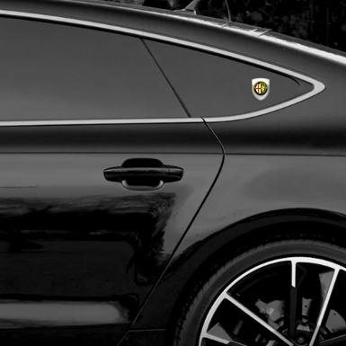 Alfa Romeo Logo Emblem Grey White Design 