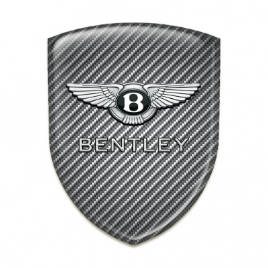 Bentley Domed Emblem Premium Quality Carbon Edition 