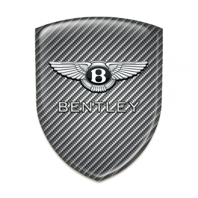 Bentley Domed Emblem Premium Quality Carbon Edition 