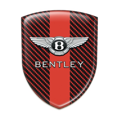 Bentley Emblem Interior High End Red Carbon Red Band Design 