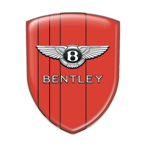 Bentley Silicone Badge High End Red Decoration Edition 