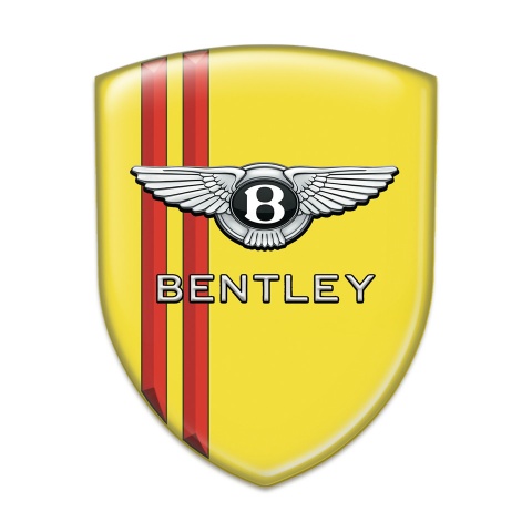 Bentley Silicone Shield Yellow with Red Stripes Edition 