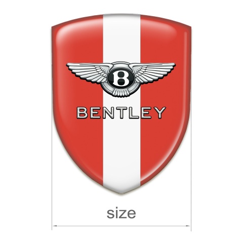 Bentley Silicone Shield Red Base White Tape Edition 