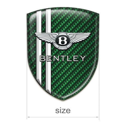 Bentley Silicone Shield Green Carbon White Lines Edition 