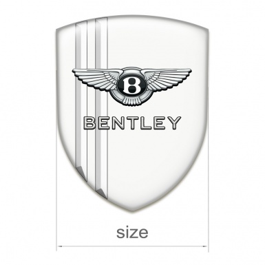 Bentley Emblem Exterior Stylish White Version 