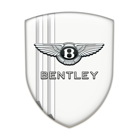 Bentley Emblem Exterior Stylish White Version 