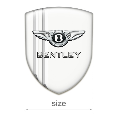 Bentley Emblem Exterior Stylish White Version 