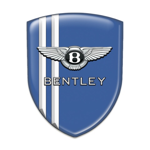 Bentley Emblem Interior Blue with White Lines Version 